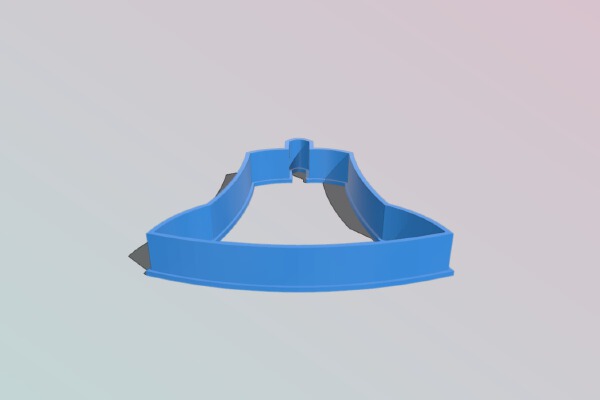 Bell Cookie Cutter | 3d print model