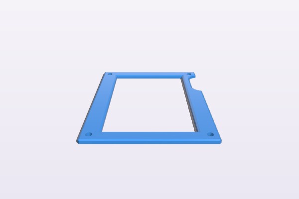 Reprapdiscount Full Graphic Smart Controller Frame | 3d print model