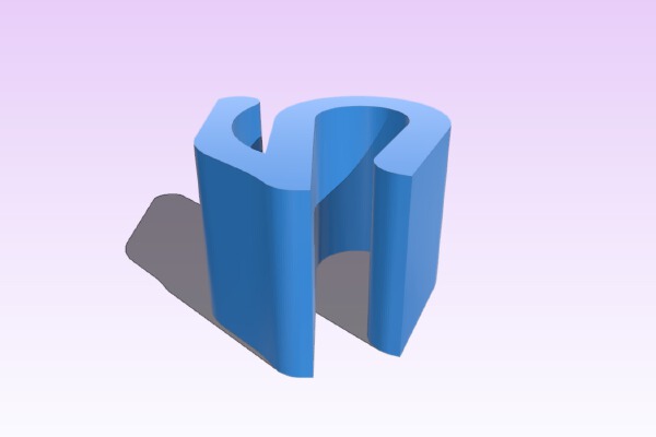  Simple Filament Clip 1.75mm | 3d print model
