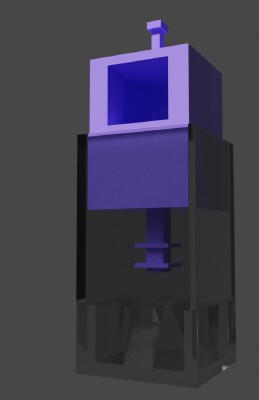 Time Lock Drawer (using ice, locks for ~120 mins) | 3d print model