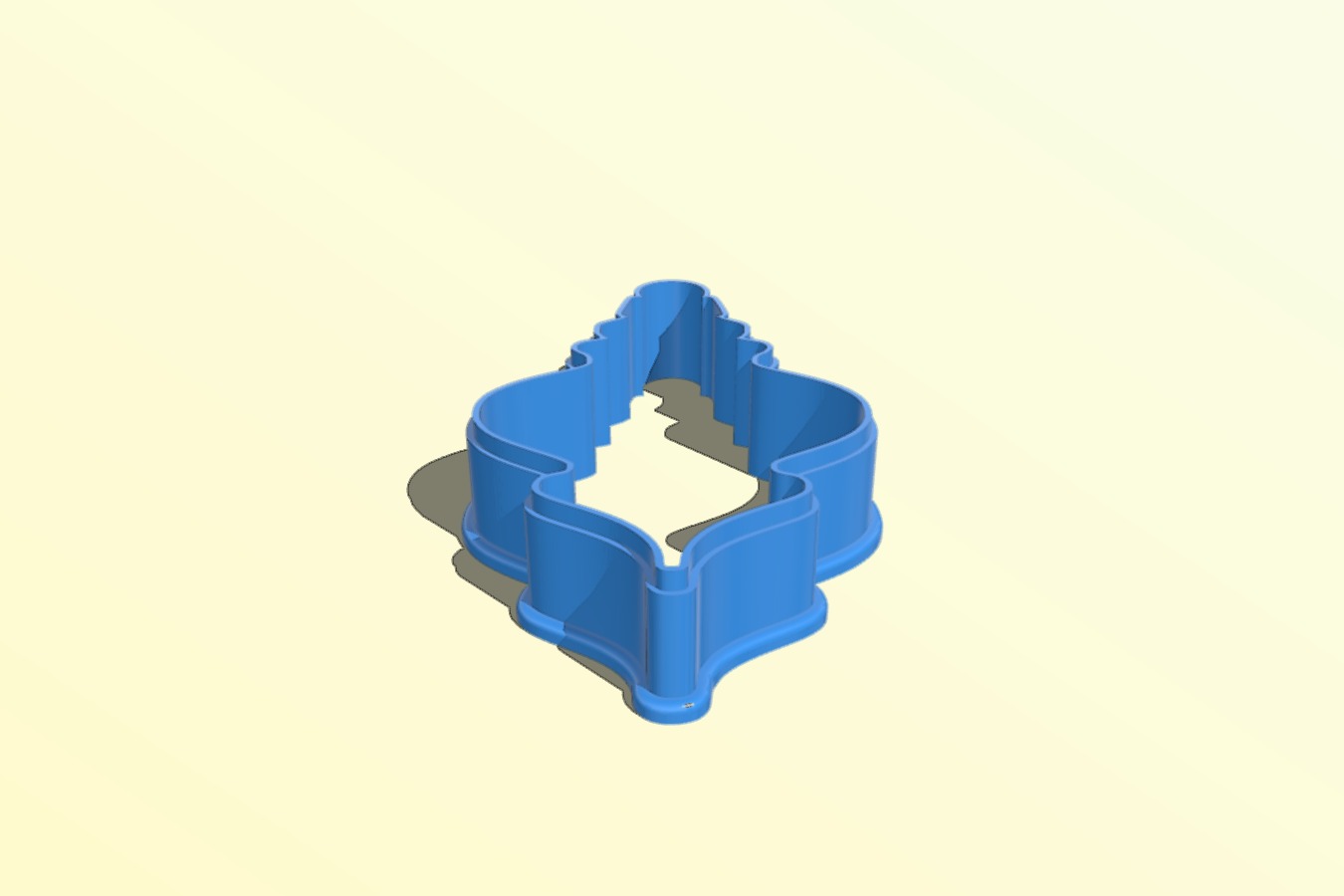 Christmas ornament gingerbread or cookie cutter