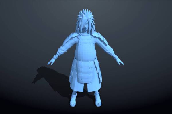 Naruto: Madara Uchiha | 3d print model