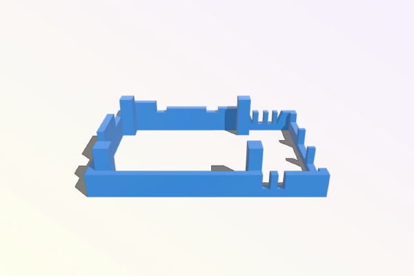 PiGa - Raspberry Pi B+ _ 2 _ 3 Case With Cooling Fan | 3d print model