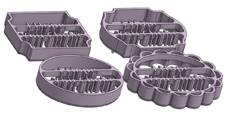Cookie Cutter - I Hope You Choke | 3d print model