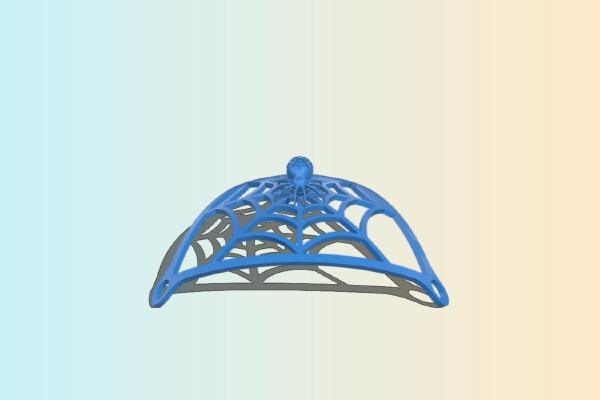 Sexy spider bra with spider on the nipple | 3d print model