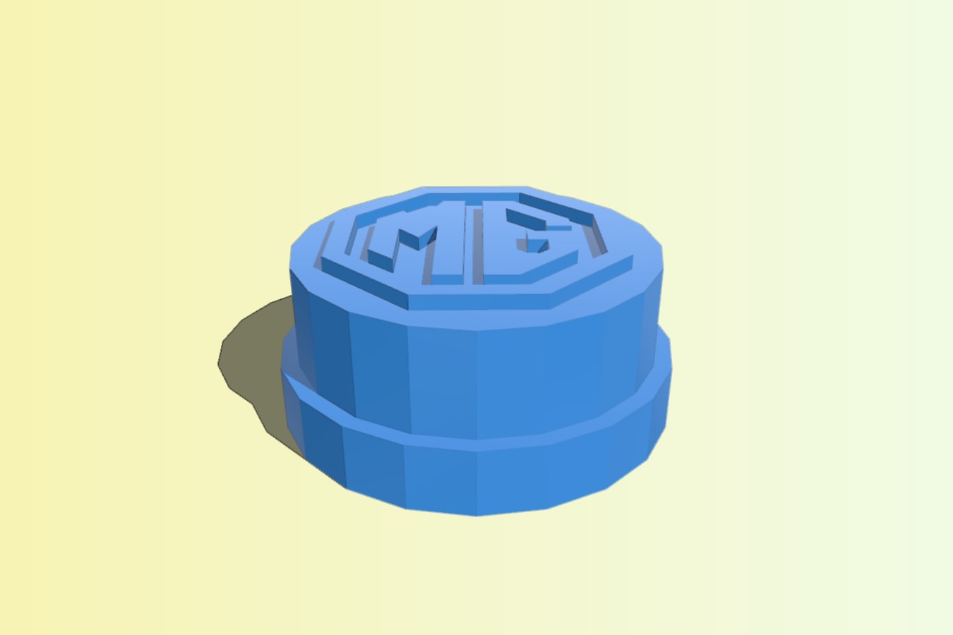 MG Midget Western Wheel Center Cap Files to download and to 3D print