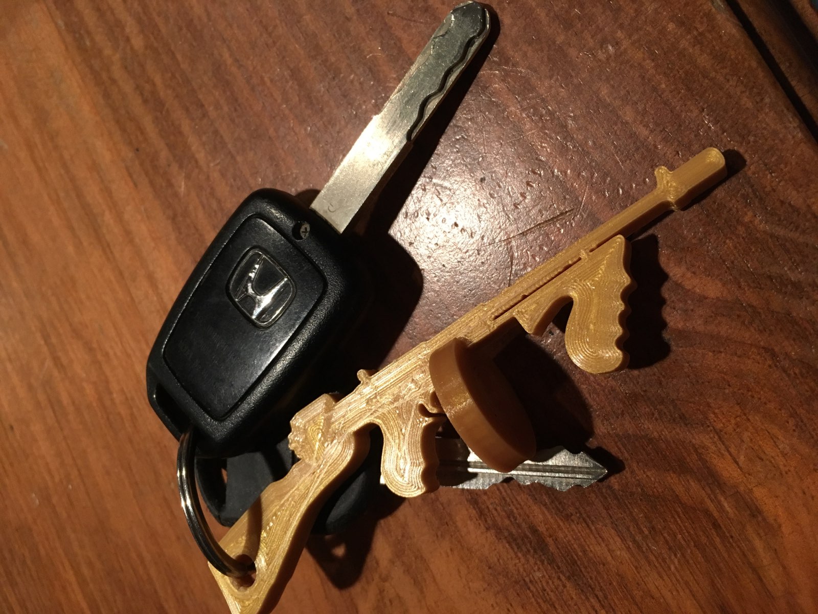 Fortnite Tommy Gun Keychain (Easy Print)