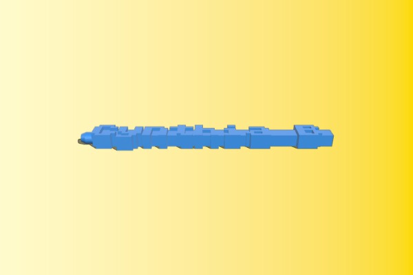 My Customized Retro Font Word Pen | 3d print model