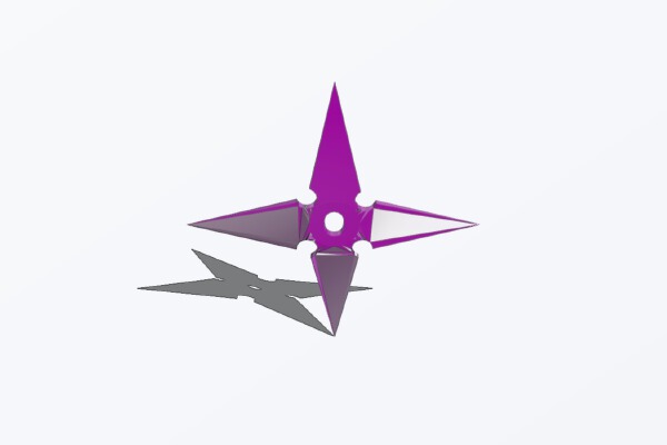 Throwing Star | 3d print model