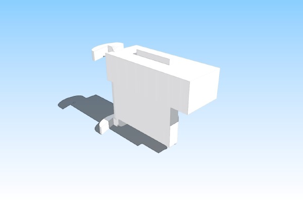 Playstation branded and foldable PS4 Dualshock smartphone bracket (Netfabb fixed remix) | 3d print model