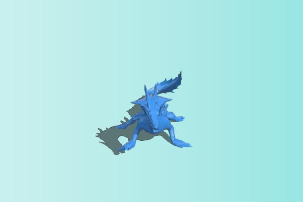 Lagiacrus | 3d print model