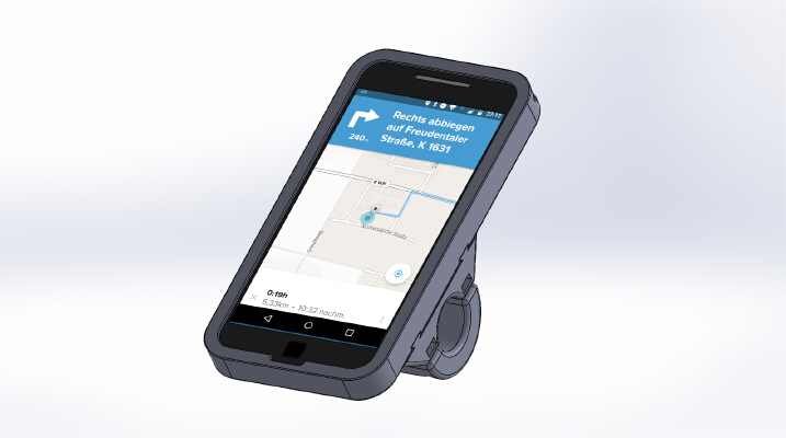 Bike mount Moto G4 plus | 3d print model