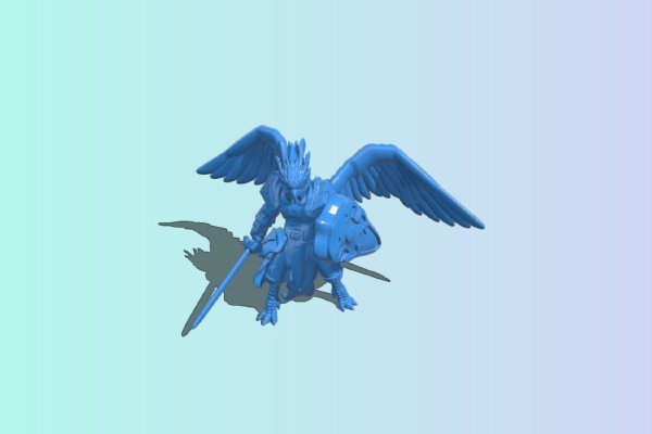 Aarakocra Knight | 3d print model