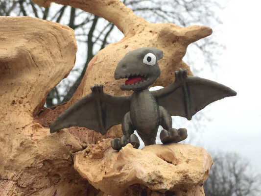 Baby Pterodactyl | 3d print model