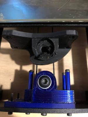 Taz 6 style Externally Accessable Y axis belt tensioner | 3d print model