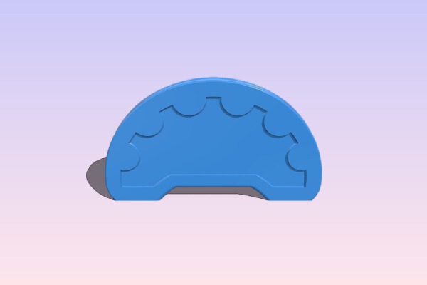 CardEasy card holder - displaced wobbles remix | 3d print model