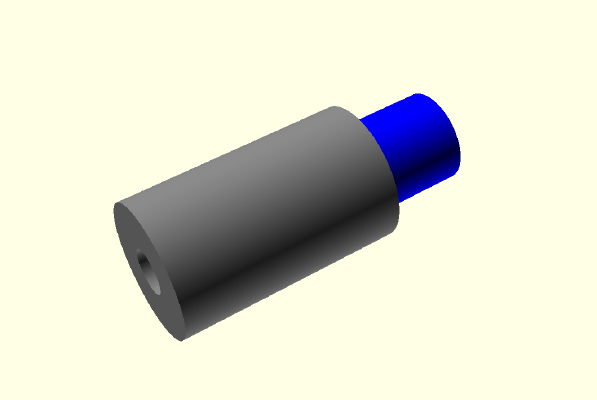 Housekeeping- drawer pushbutton lock - OpenScad CSV | 3d print model