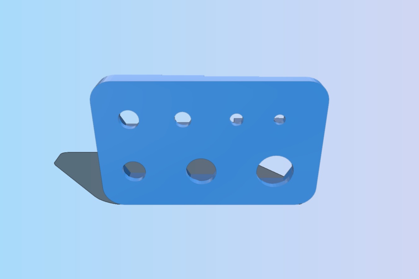thread gauge card