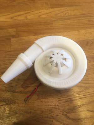 Turbo air pump | 3d print model