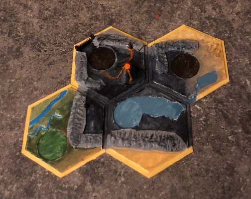 Settlers Of Middle Earth | 3d print model