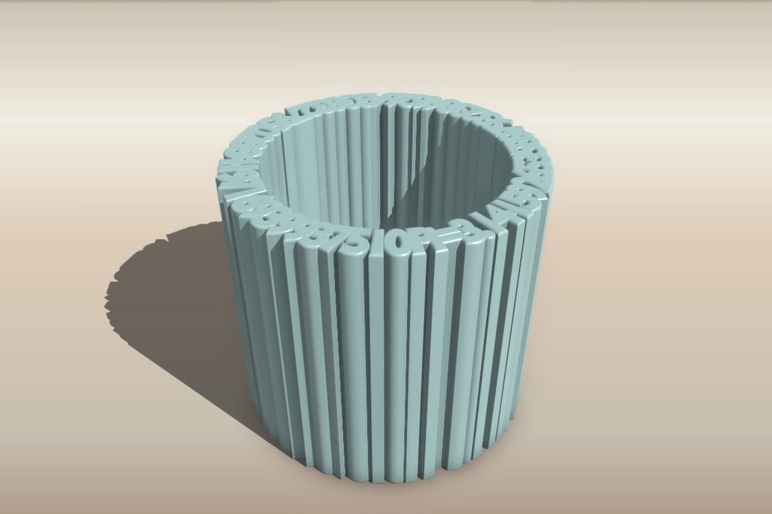 Tau Pi Vase | 3d print model