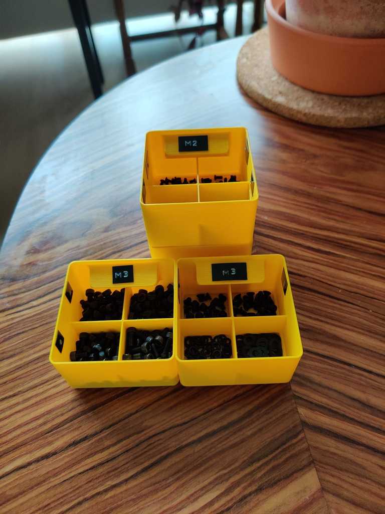 1x1 Storage Box Remixes for Ikea Helmer