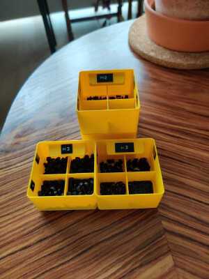 1x1 Storage Box Remixes for Ikea Helmer | 3d print model