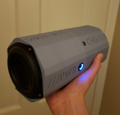 High Power Bluetooth Speaker! | 3d print model