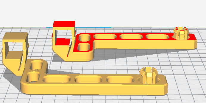 Prusa I3 MK3 LED bar holder remix | 3d print model
