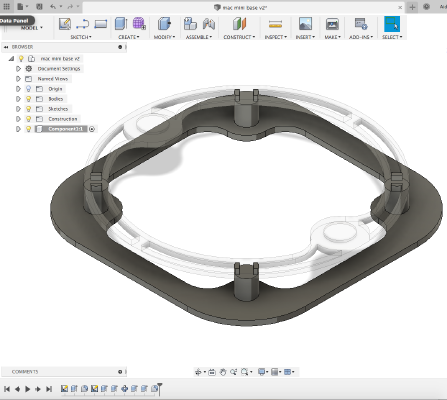 Mac Mini - Cooling Stand | 3d print model