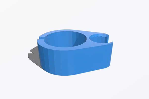 Colt Walker lever holder _ clamp | 3d print model