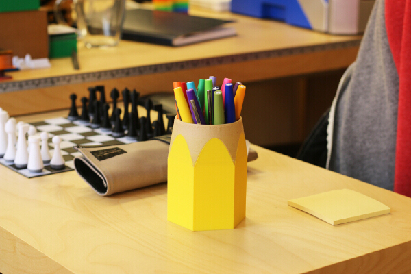 Multi-Color Pencil Cup | 3d print model