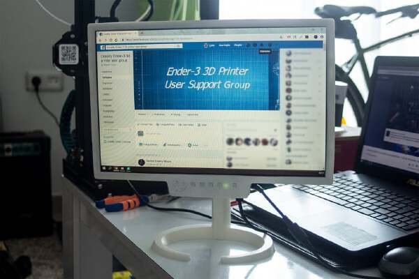 LCD Monitor with old laptop's LCD panel | 3d print model