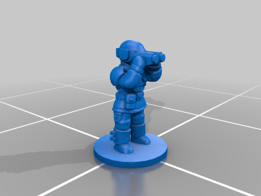 6mm Infantry Grimdark removed. | 3d print model