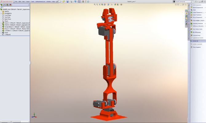 6DOF Robotic Arm | 3d print model