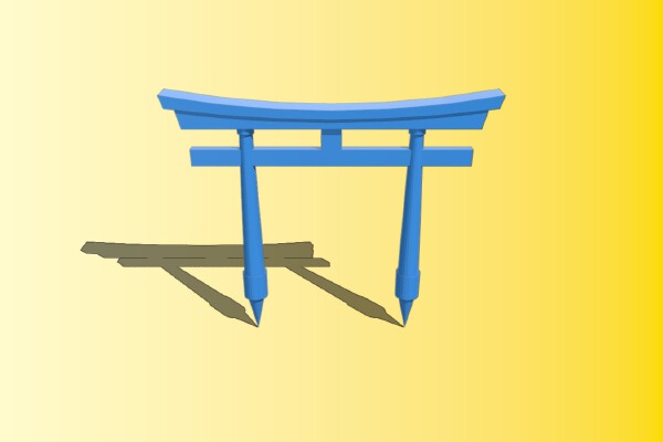 Torii Gate | 3d print model
