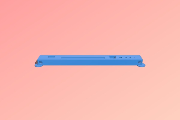 Tool Rack for Makerbot Replicator 2x, Mounts on Right Side and Holds Essential Tools for Printing | 3d print model