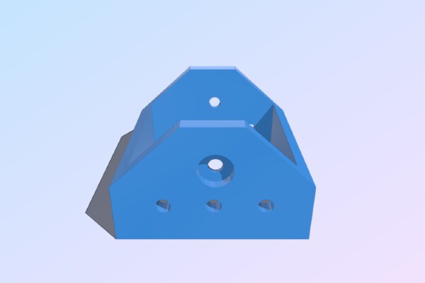 Armattan Marmotte Micro Cam mount for full-size lens | 3d print model