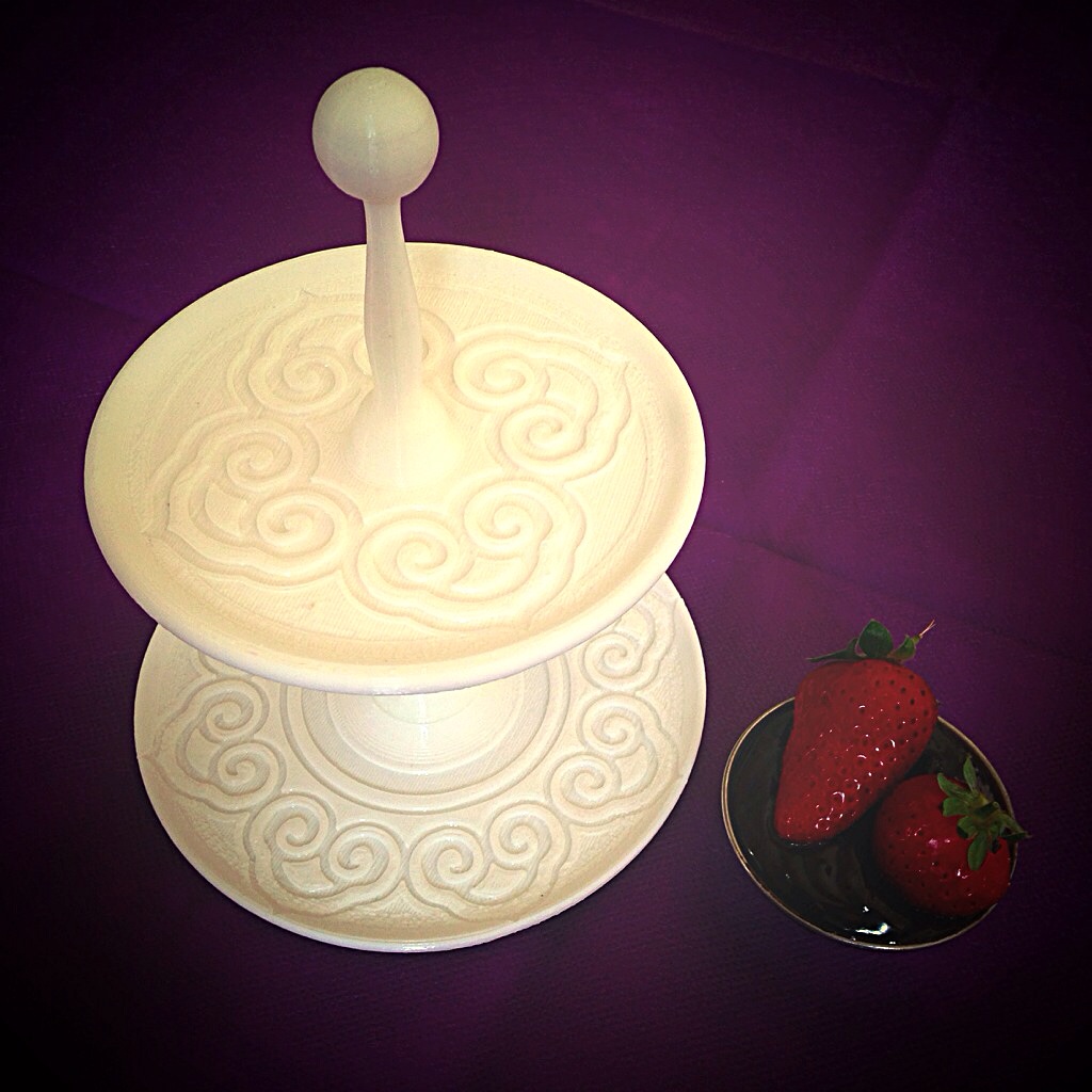 Two Tier Dessert Stand