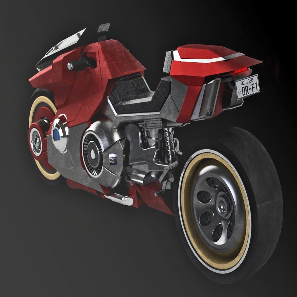 Cyberpunk 2077 Iconic Motorbike