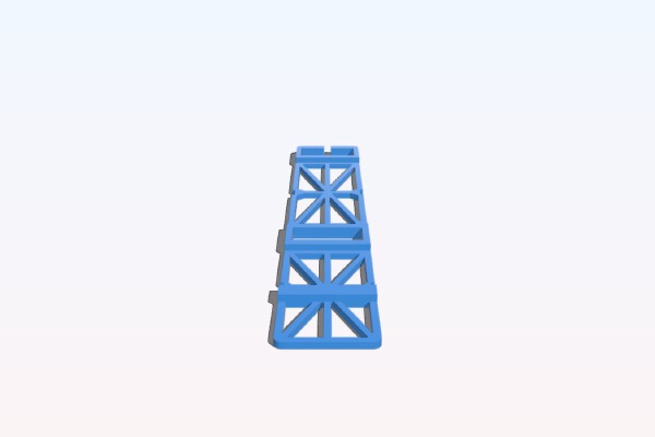 FT Versa Wing - Electronic rail | 3d print model