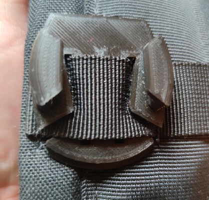 GoPro MOLLE Clip (updated) | 3d print model