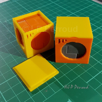 Boîte de rangement pour puzzle soma - Storage box for soma puzzle | 3d print model
