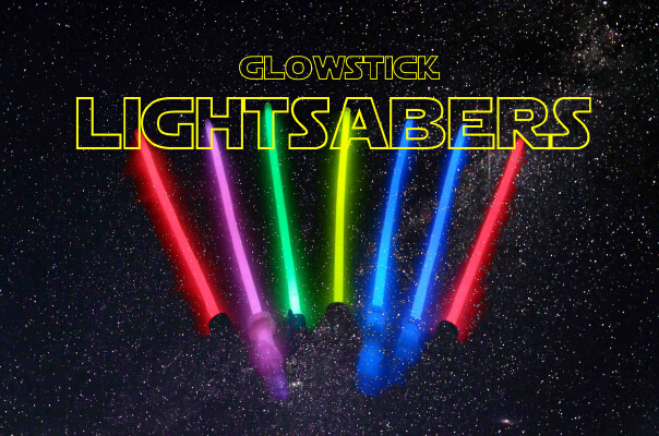 Lightsabers with glow sticks | 3d print model