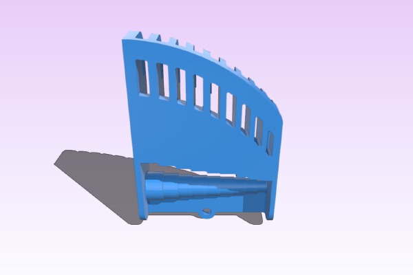 Wrench holder_ spanner toolbox  _ etuis a clef plate | 3d print model