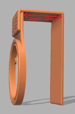 MagSafe Charger Headboard Mount | 3d print model