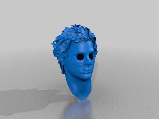 Michael Myers Halloween Face | 3d print model