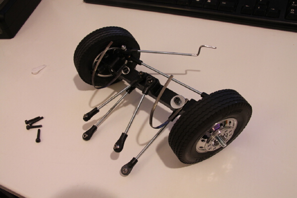 Printed truck V1: Front axle | 3d print model