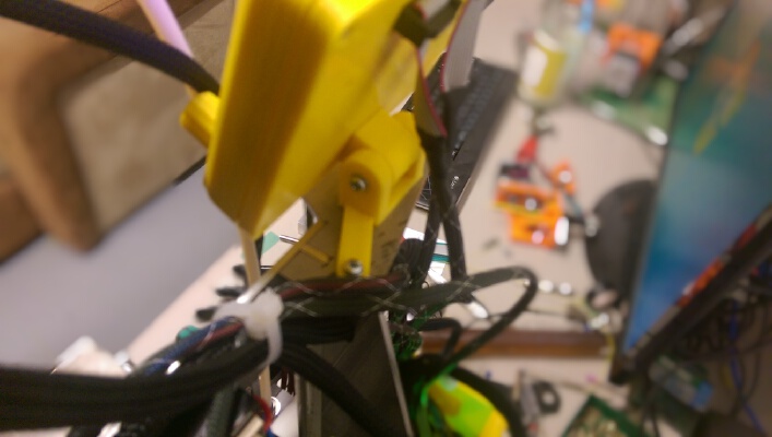LCD mount for Prusa i3 Steel in OpenSCAD | 3d print model