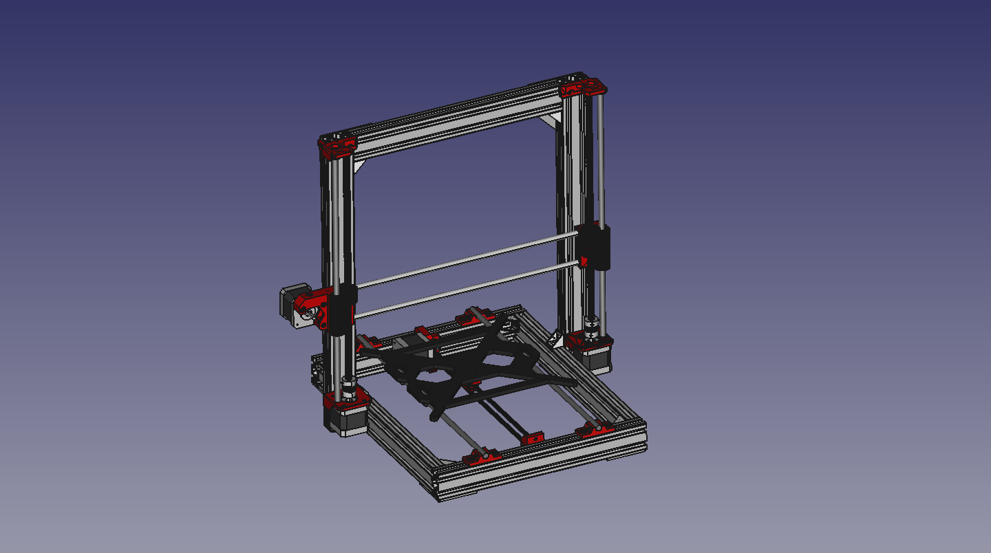 AM8 MK3 - Prusa i3 MK3 Version Clone - Metal Frame for Anet A8